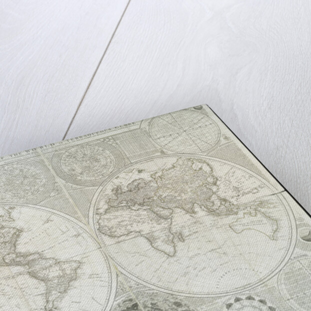 A general map of the world or terraqueous globe by Samuel Dunn, 1787 by English School