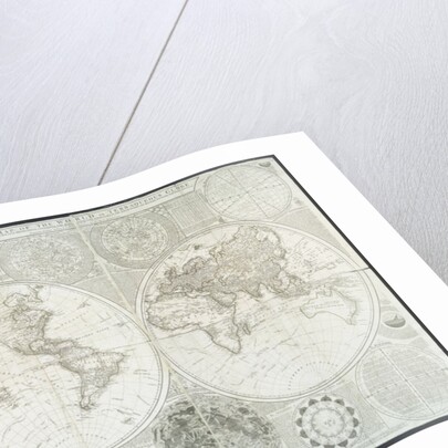 A general map of the world or terraqueous globe by Samuel Dunn, 1787 by English School