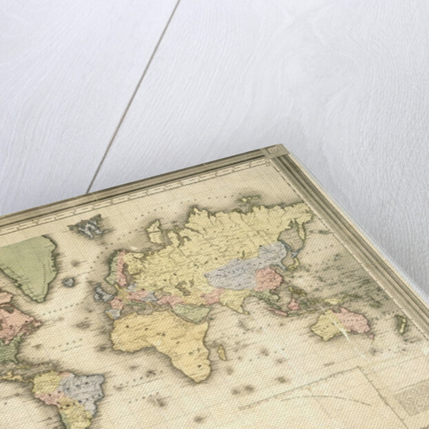 The world on Mercator's projection, 1840 by David Burr