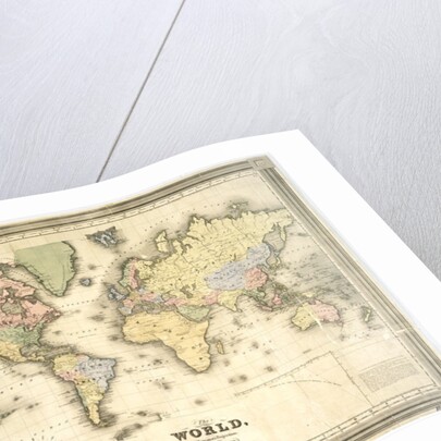 The world on Mercator's projection, 1840 by David Burr