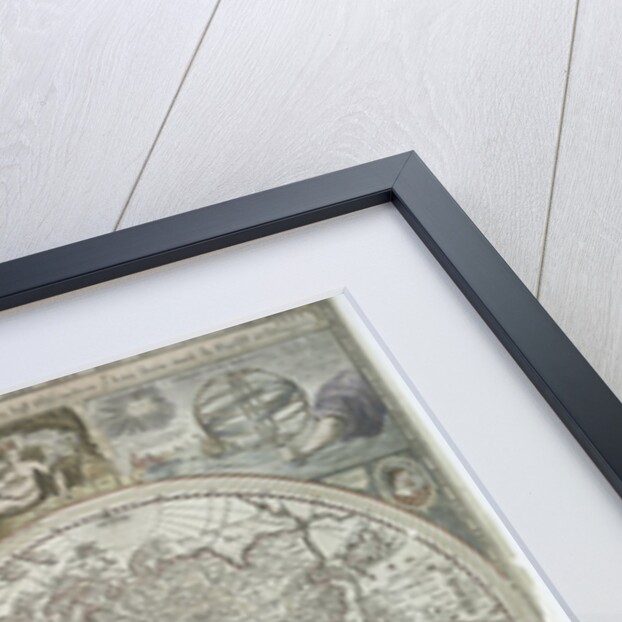 A new and accurate map of the world, 1676 by John Speed