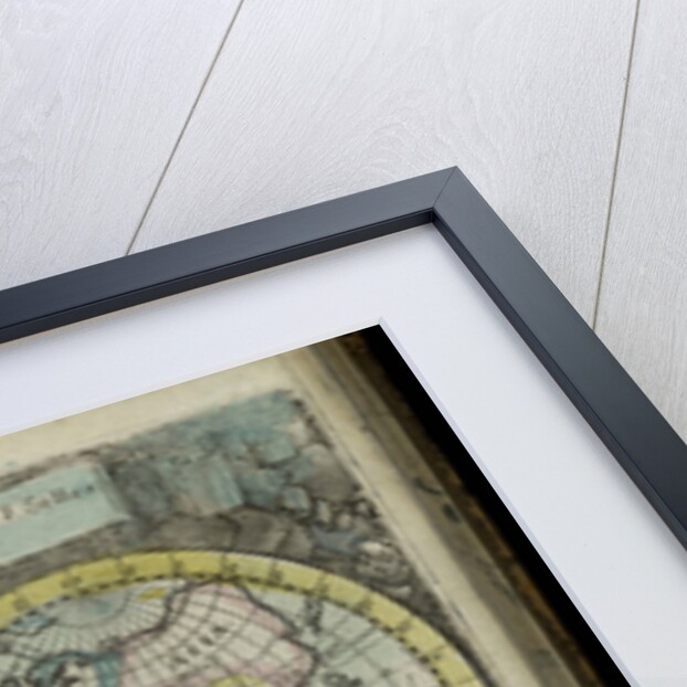 A map of the world from Atlas maritimus by John Seller, 1682 by John Seller