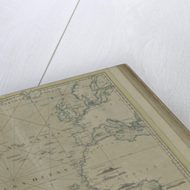 The Atlantic or Western Ocean from the West-India atlas, 1775 by Thomas Jefferys