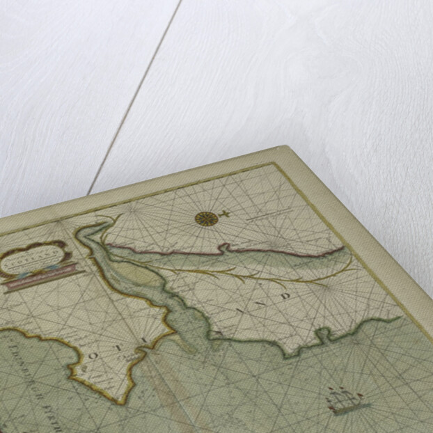 A chart of the East coast of Scotland by English School