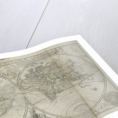 A new and correct map of the world laid down according to the newest discoveries and from the most exact observations, 1736 by Hermann Moll