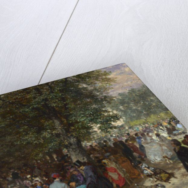 Afternoon in the Tuileries Gardens, 1867 by Adolph Friedrich Erdmann von Menzel