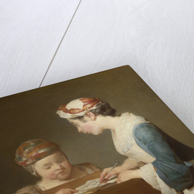 The Young Schoolmistress, 1740 by Jean-Baptiste Simeon Chardin