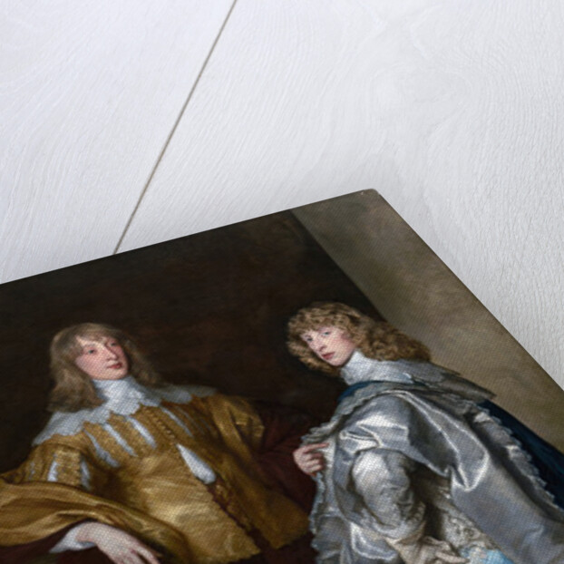 Lord John Stuart and his brother Lord Bernard Stuart c.1638 by Anthony van Dyck