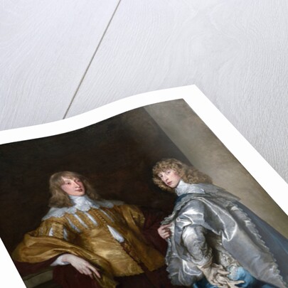 Lord John Stuart and his brother Lord Bernard Stuart c.1638 by Anthony van Dyck