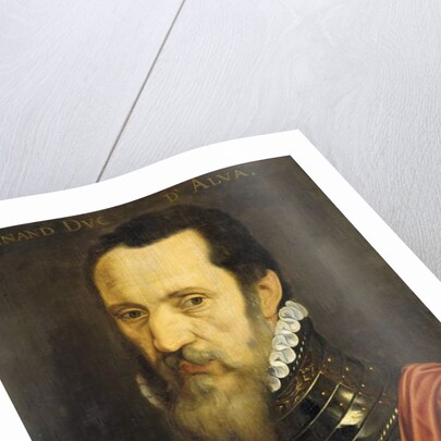 Portrait of Fernando Alvarez de Toledo, 17th century by Dutch School