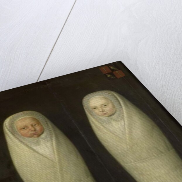 Portrait of Swaddled Twins: The Early-Deceased Children of Jacob de Graeff and Aeltge Boelens, c.1617 by Dutch School