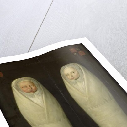 Portrait of Swaddled Twins: The Early-Deceased Children of Jacob de Graeff and Aeltge Boelens, c.1617 by Dutch School