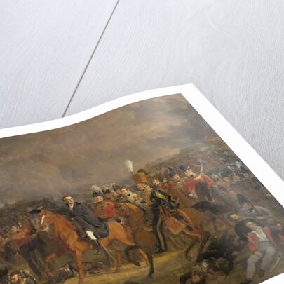 The Battle of Waterloo, 1824 by Jan Willem Pieneman