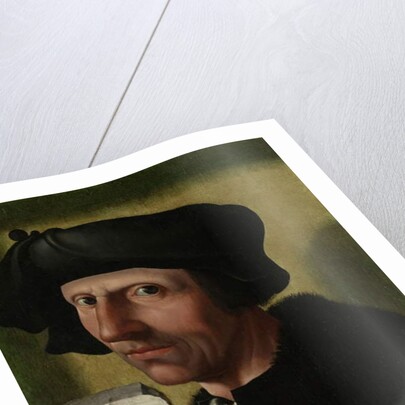 Portrait of Jacob Cornelisz van Oostsanen, c.1533 by Jacob Cornelisz van Oostsanen