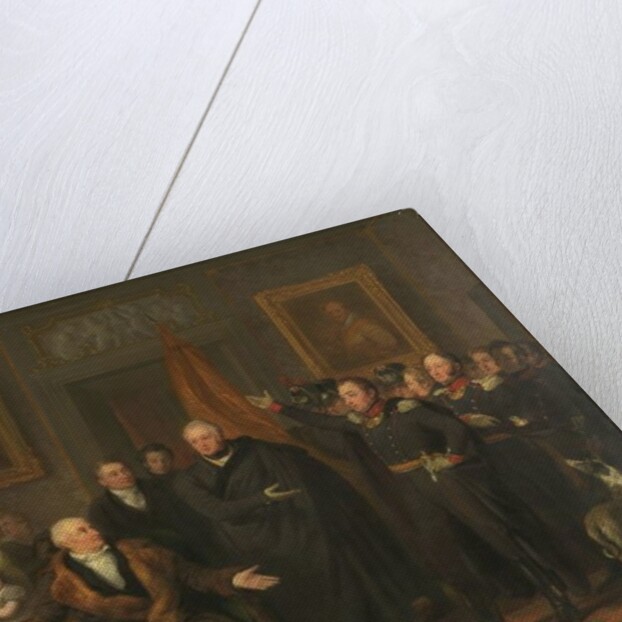 Triumvirate Assuming Power in the Name of the Prince of Orange, 21 November 1813, c.1828 by Jan Willem Pieneman