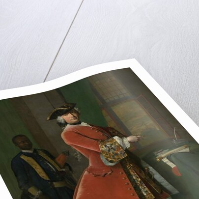 Portrait of Jan Pranger, 1742 by Frans van der Mijn