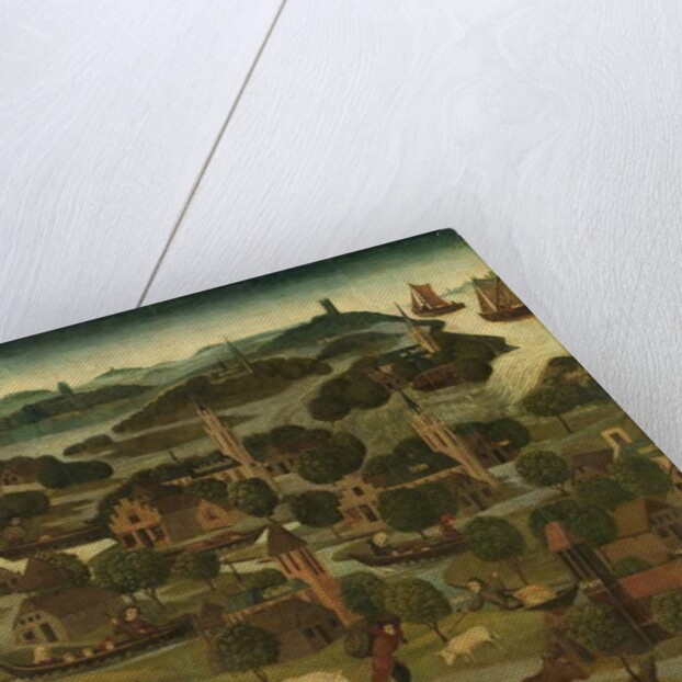 St Elizabeth's Day Flood, c.1490-c.1495 by Master of the St.Elizabeth panels