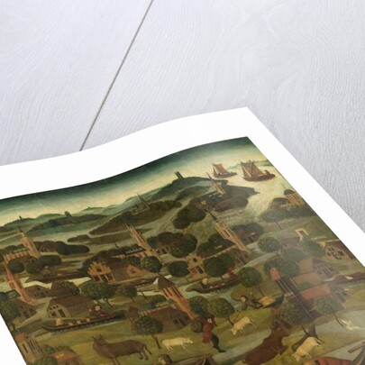 St Elizabeth's Day Flood, c.1490-c.1495 by Master of the St.Elizabeth panels