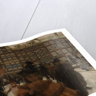 The Singel Bridge at the Paleisstraat in Amsterdam, 1896-8 by Georg-Hendrik Breitner