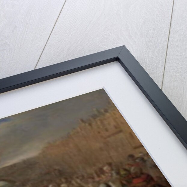 Distribution of Herring and White Bread at the Relief of Leiden, 3 October 1574, c.1600 by Otto van Veen