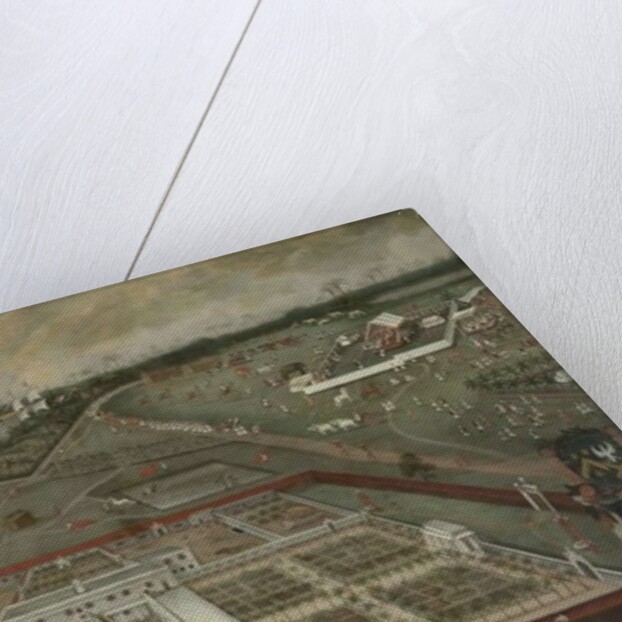 The Trading Post of the Dutch East India Company beside the Ganges in Hooghly, Bengal, 1665 by Hendrik van Schuylenburgh