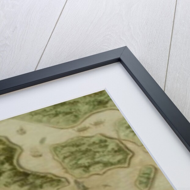 Fort Victoria on the island of Amboina, 1617 by Dutch School