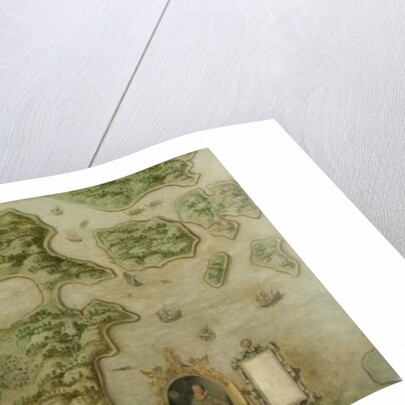 Fort Victoria on the island of Amboina, 1617 by Dutch School