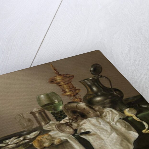 Still life with gilt cup, 1635 by Willem Claesz. Heda