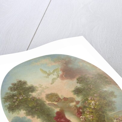 Love the Sentinel, c.1773-76 by Jean-Honore Fragonard