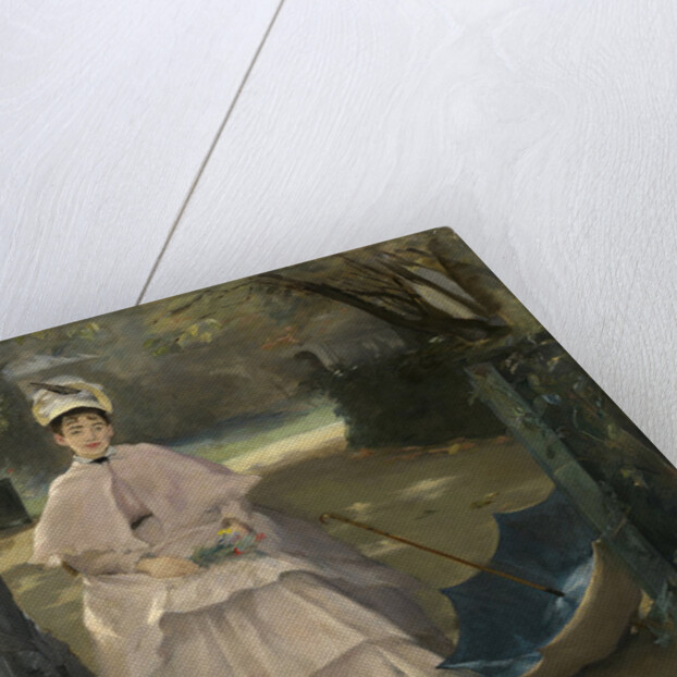 Nanny and Child, 1877-8 by Eva Gonzales