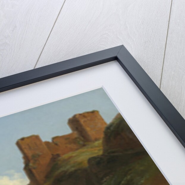 View of the Castello di San Giuliano, near Trapani, Sicily, c.1824-6 by Louise Josephine Sarazin de Belmont