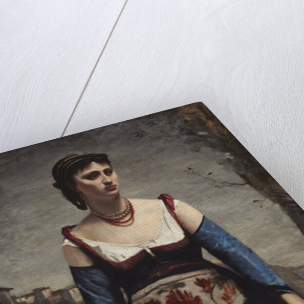 Agostina, 1866 by Jean Baptiste Camille Corot