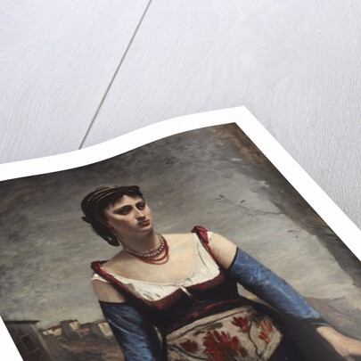 Agostina, 1866 by Jean Baptiste Camille Corot