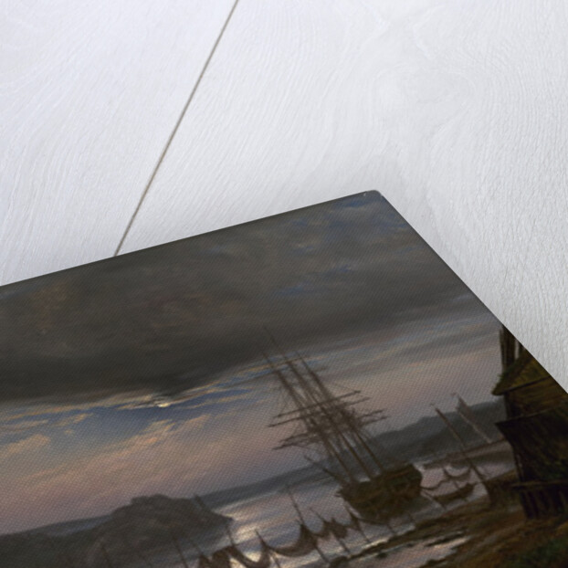 View from Vaekero near Christiania, 1827 by Johan Christian Dahl