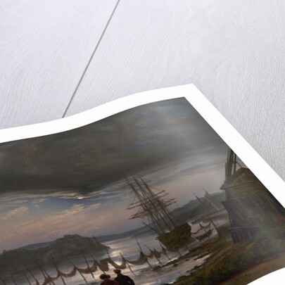 View from Vaekero near Christiania, 1827 by Johan Christian Dahl