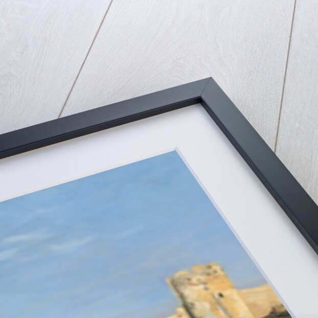 The Ramparts at Aigues-Mortes, 1867 by Jean Frederic Bazille