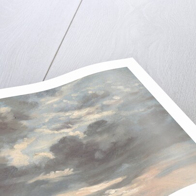 Cloud Study: Stormy Sunset, 1821-2 by John Constable