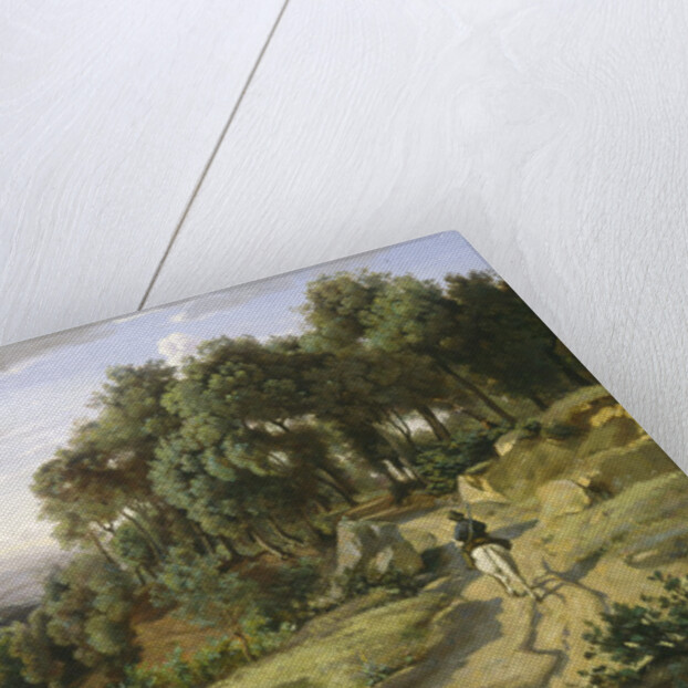 A View near Volterra, 1838 by Jean Baptiste Camille Corot