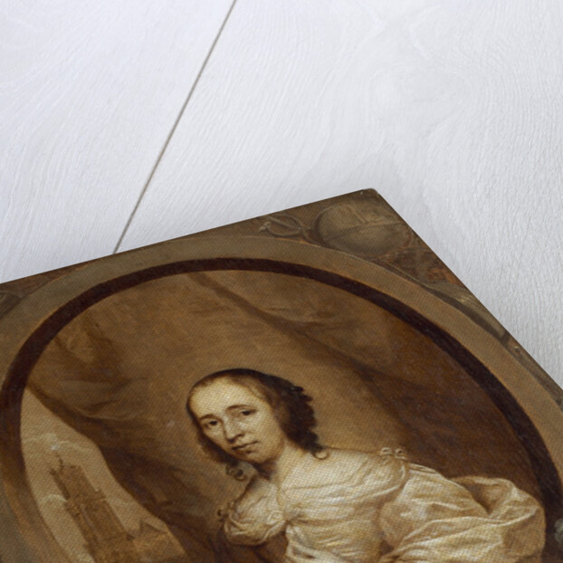 Anna Maria van Schurman, 1657 by Cornelius Janssen van Ceulen