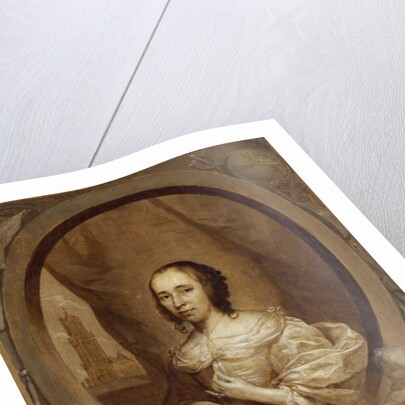 Anna Maria van Schurman, 1657 by Cornelius Janssen van Ceulen