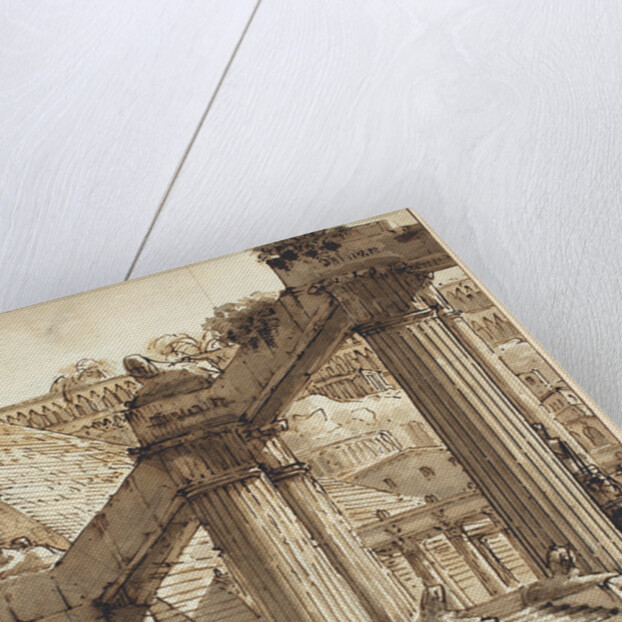 Egyptian Stage Design, 1800-10 by Pietro Gonzaga