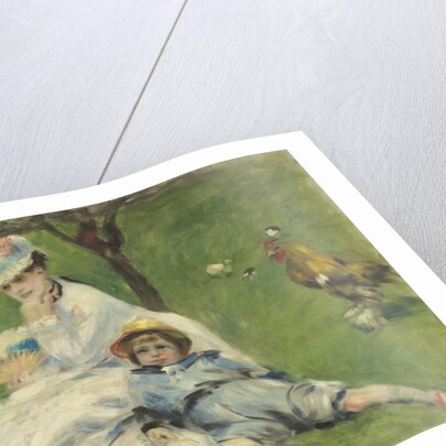 Madame Monet and Her Son, 1874 by Pierre Auguste Renoir