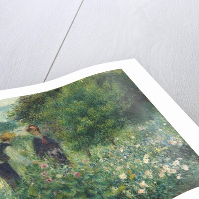 Picking Flowers, 1875 by Pierre Auguste Renoir