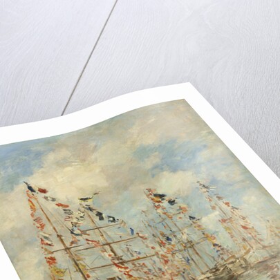 Yacht Basin at Trouville-Deauville, c.1895-6 by Eugene Louis Boudin