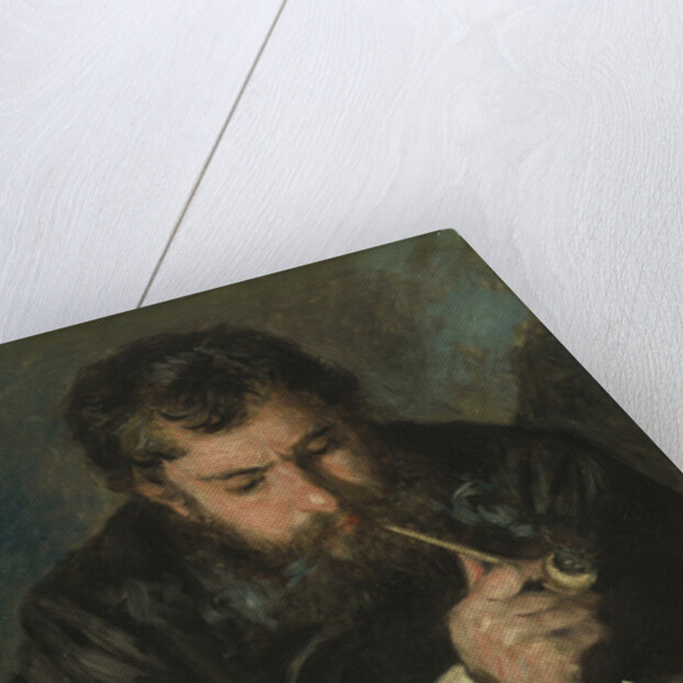 Claude Monet, 1872 by Pierre Auguste Renoir