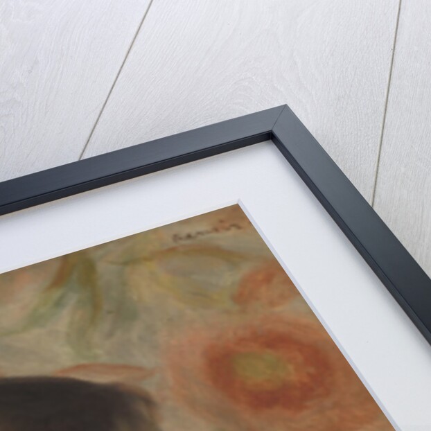 Head of a Young Girl, c.1890 by Pierre Auguste Renoir