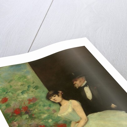 Behind the Scenes, c.1880 by Jean Louis Forain