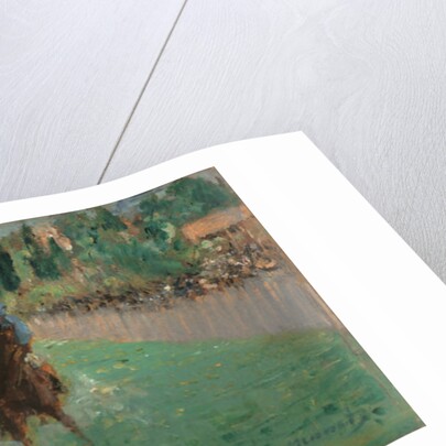 At the Races, c.1875 by Edouard Manet