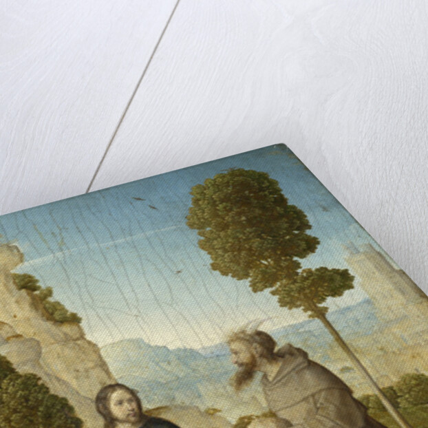 Temptation Of Christ In The Wilderness, c.1500-4 by Juan de Flandes