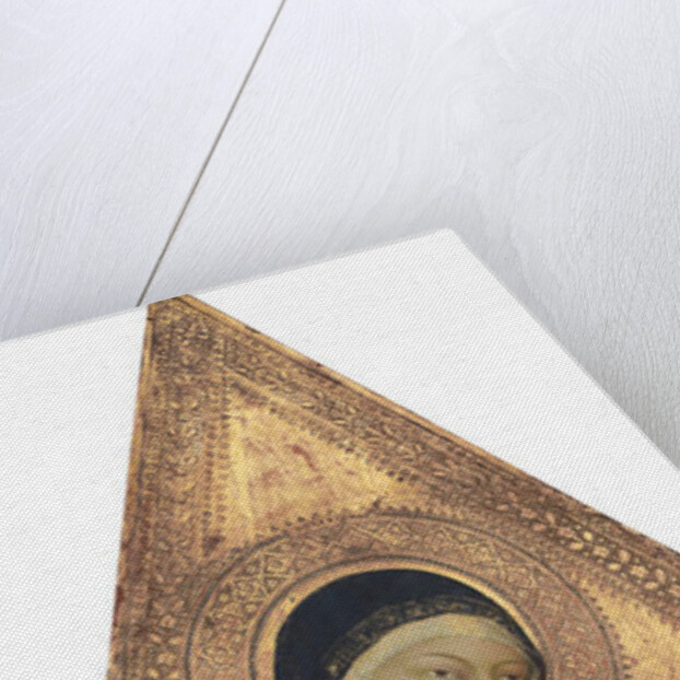 Madonna and Child with Donor, 1325-30 by Lippo Memmi